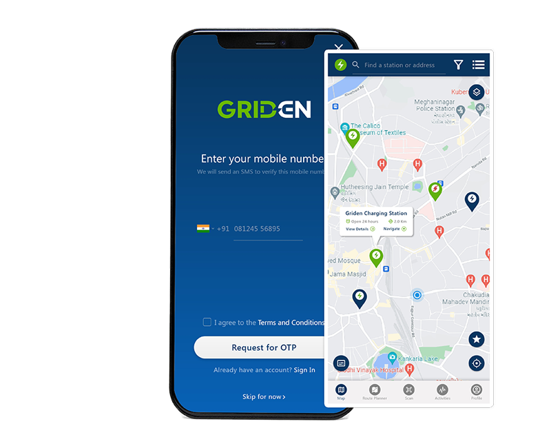 Evexa EV Charging App